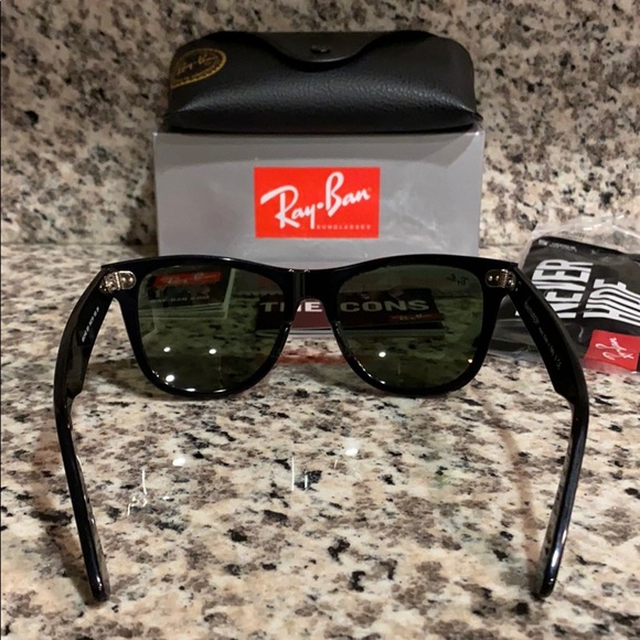 Ray Ban 2140 Wayfarer 901 Black 54mm - Picture 8 of 11